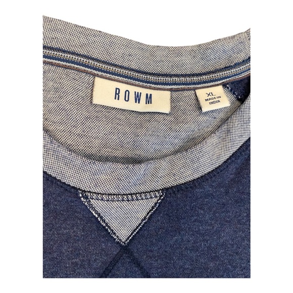 ROWM Mens Blue Shirt Size XL - Picture 2 of 9